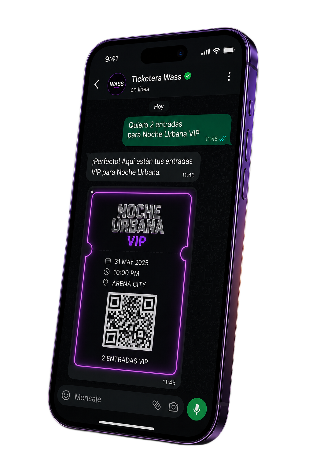 Ticketera Wass app